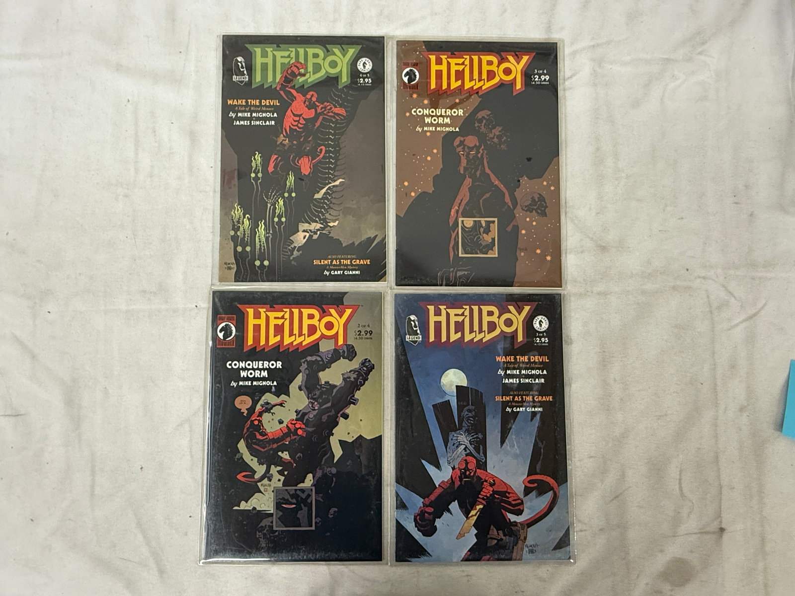 Vintage Hellboy Comic Books (1 of 3)