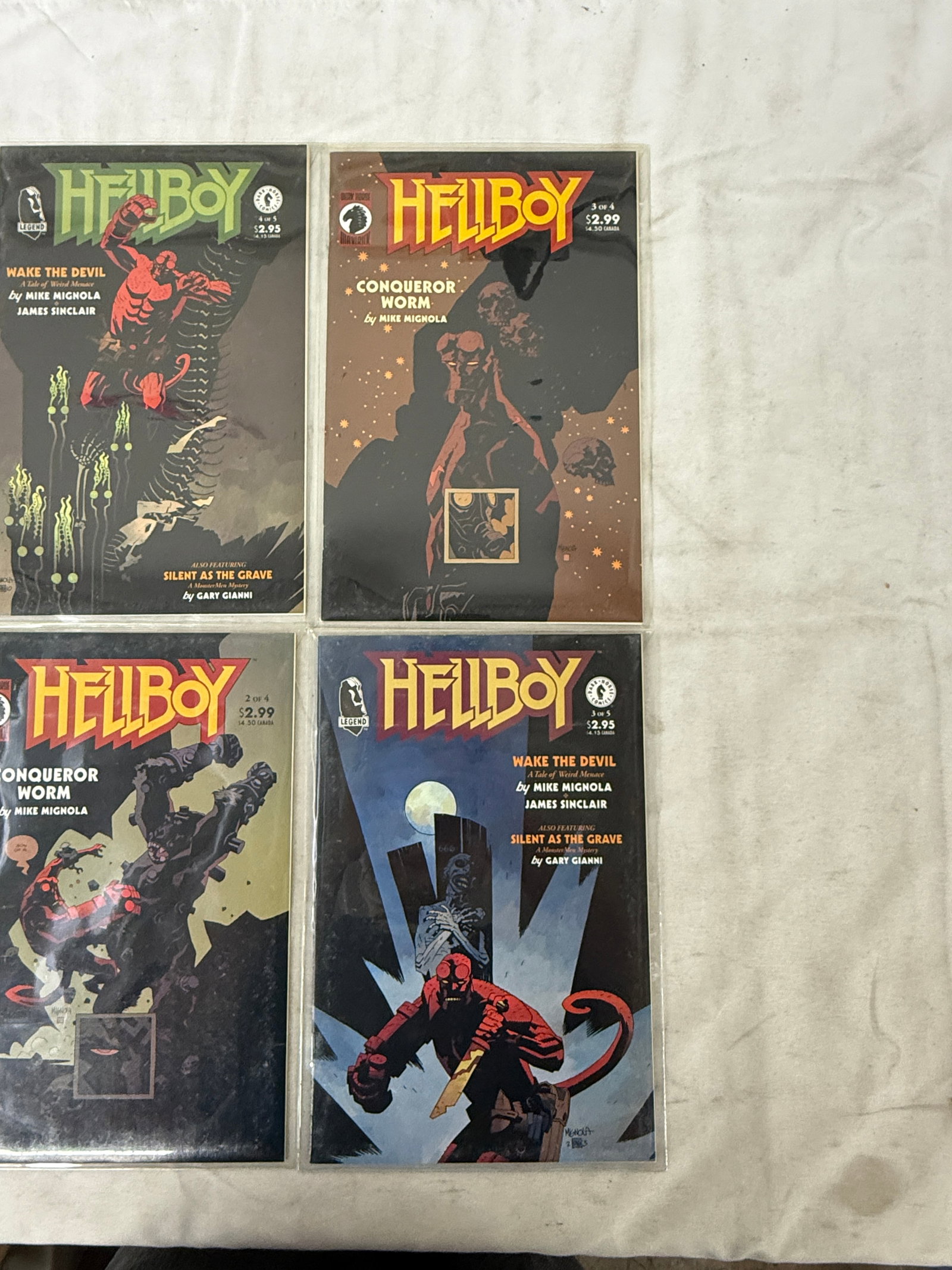 Vintage Hellboy Comic Books - 2