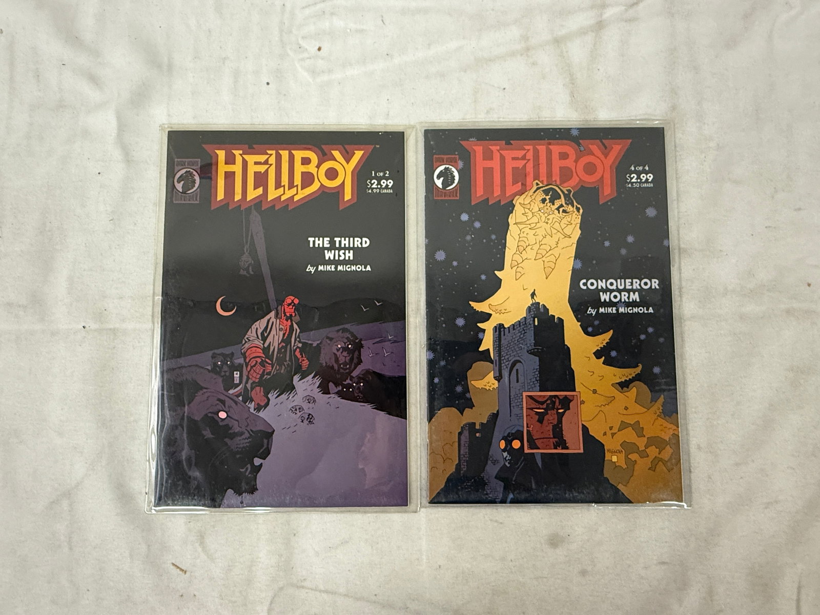 Vintage Hellboy Comic Books (1 of 3)