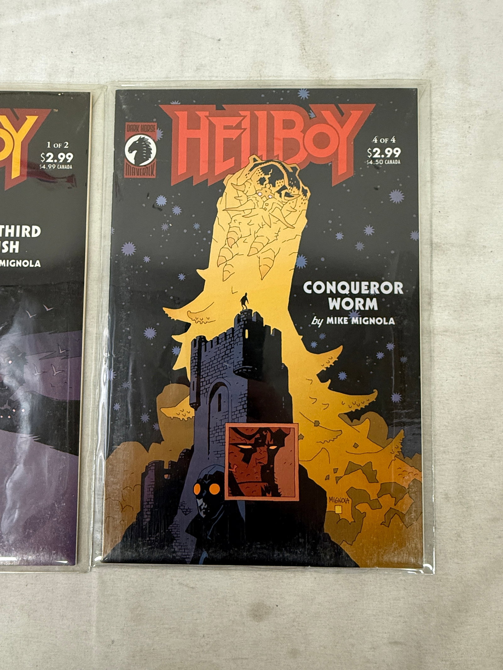 Vintage Hellboy Comic Books - 2
