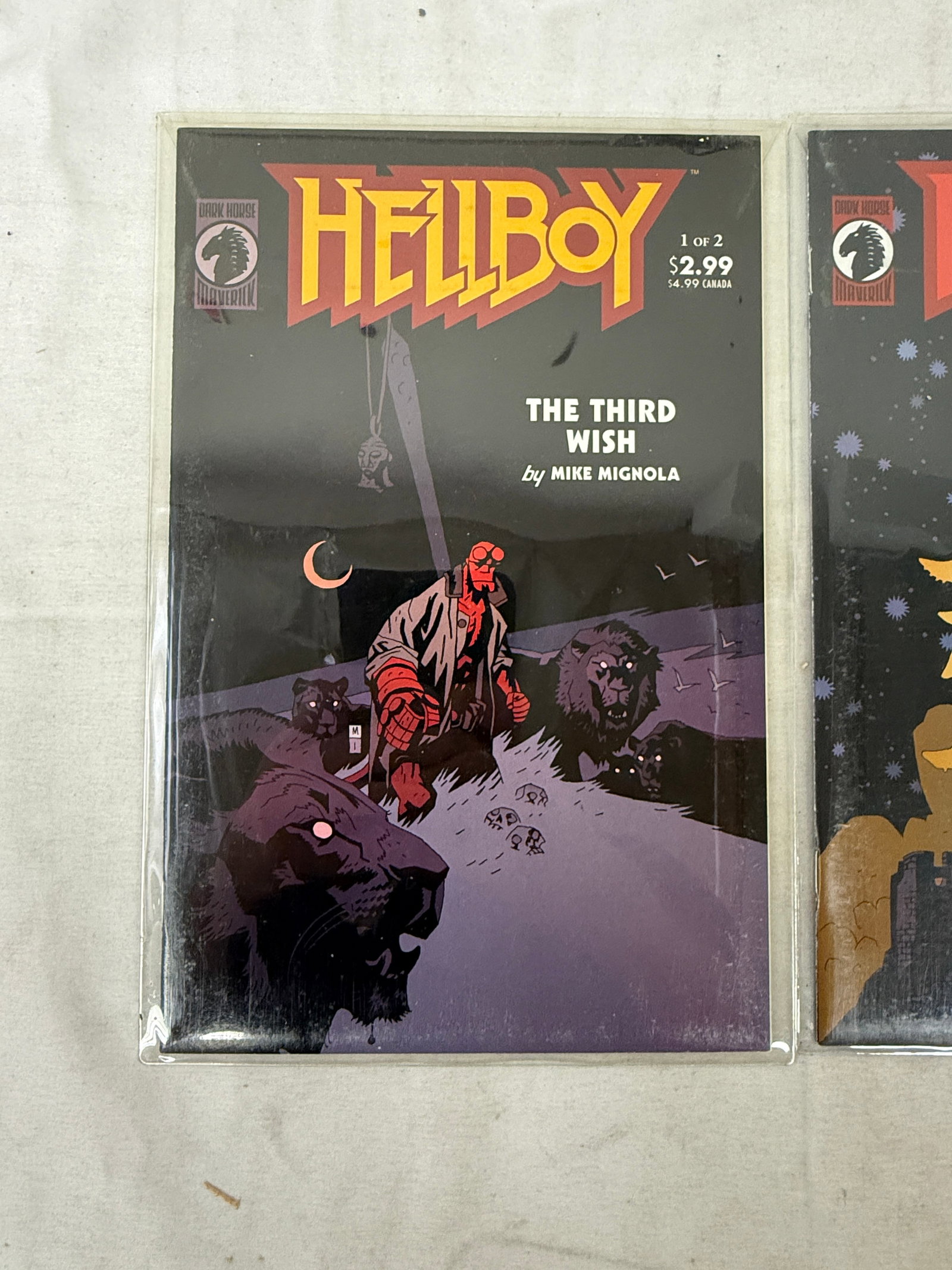Vintage Hellboy Comic Books - 3