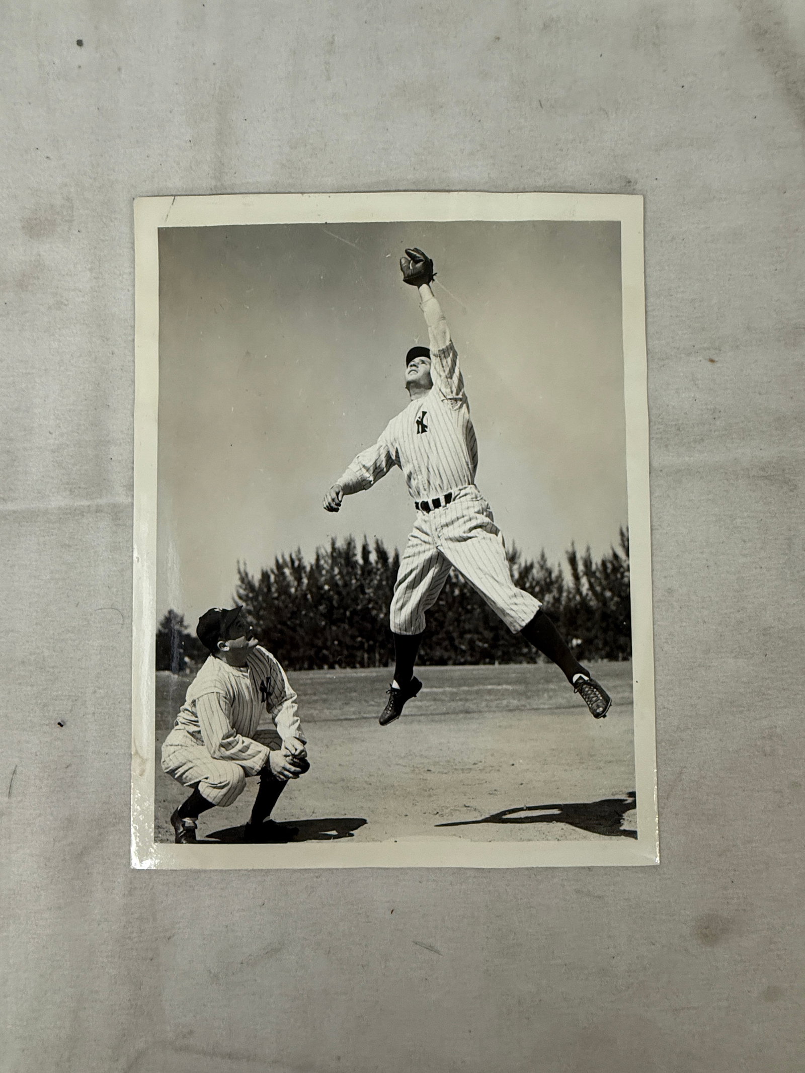 Joe Gordon NY Yankees 1938 Spring Training Original International News Photo (1 of 3)
