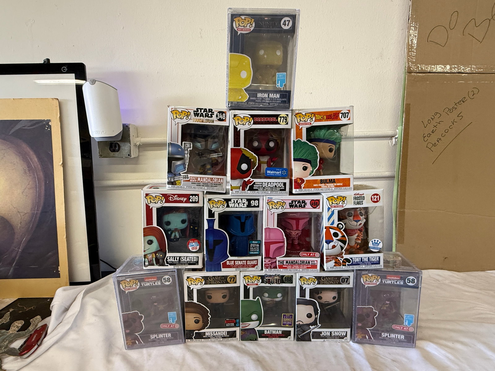 Funko Pop Vinyl Collection 14 Figures Star Wars Game of Thrones Marvel Disney (1 of 3)
