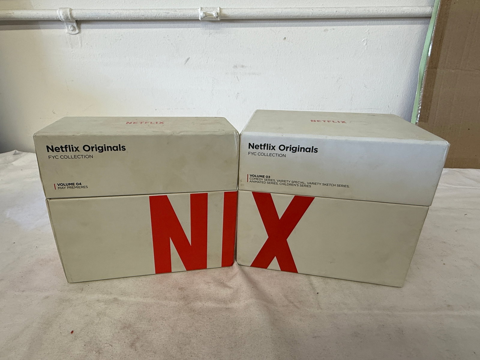 Netflix Originals FYC Collection Vol 3 & 4 Emmy Screener Book Sets: Netflix Originals FYC Collection Vol 3 & 4 Emmy Screener Book Sets