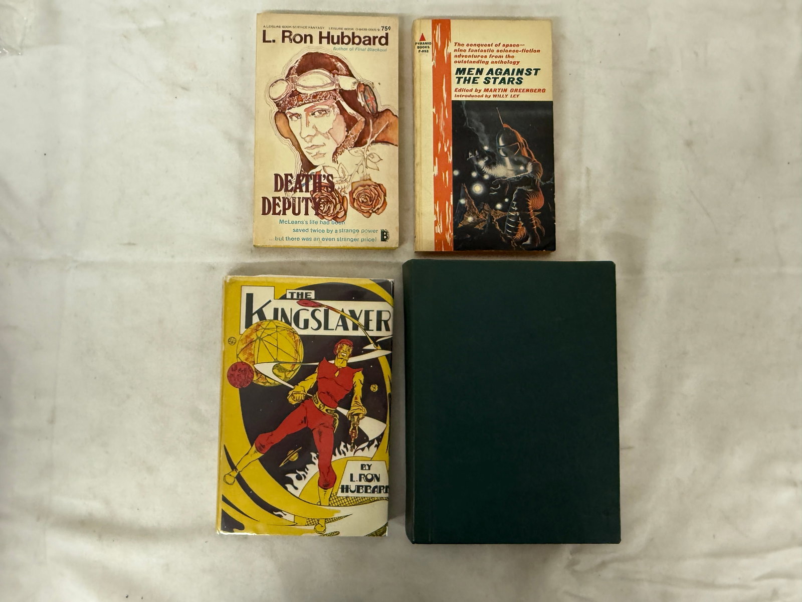 L. Ron Hubbard Sci-Fi Book Lot: Kingslayer 1949 HC, Death's Deputy, + More (1 of 8)