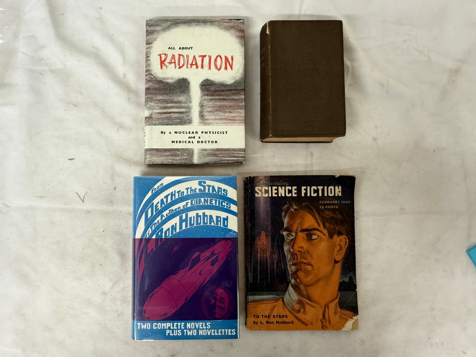 L. Ron Hubbard Sci-Fi & Scientology Books Collection inc. 1950 Astounding Magazine: L. Ron Hubbard Sci-Fi & Scientology Books Collection inc. 1950 Astounding Magazine