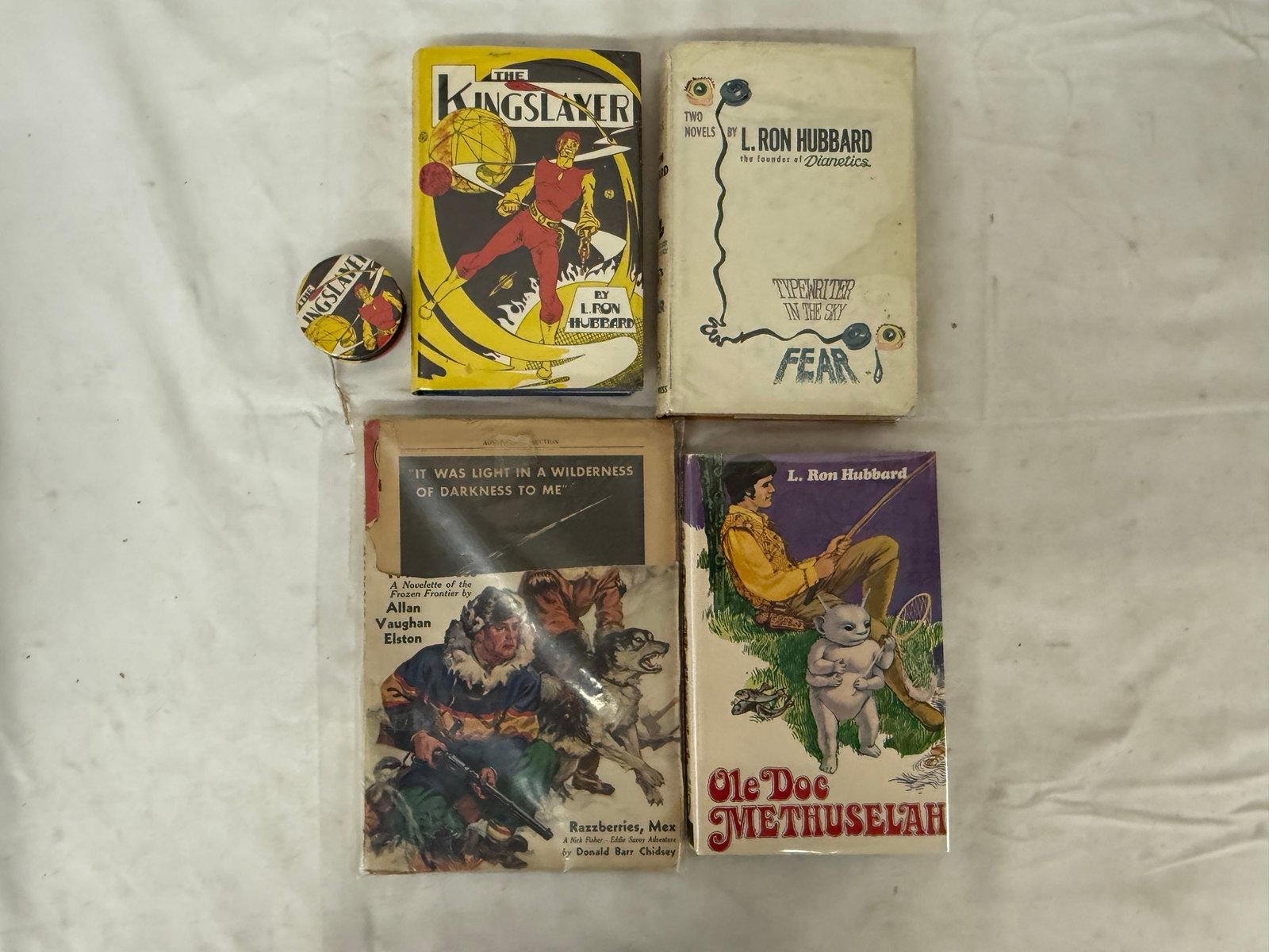 L. Ron Hubbard Sci-Fi & Scientology/Dianetics Book Collection, Gnome Press (1 of 9)