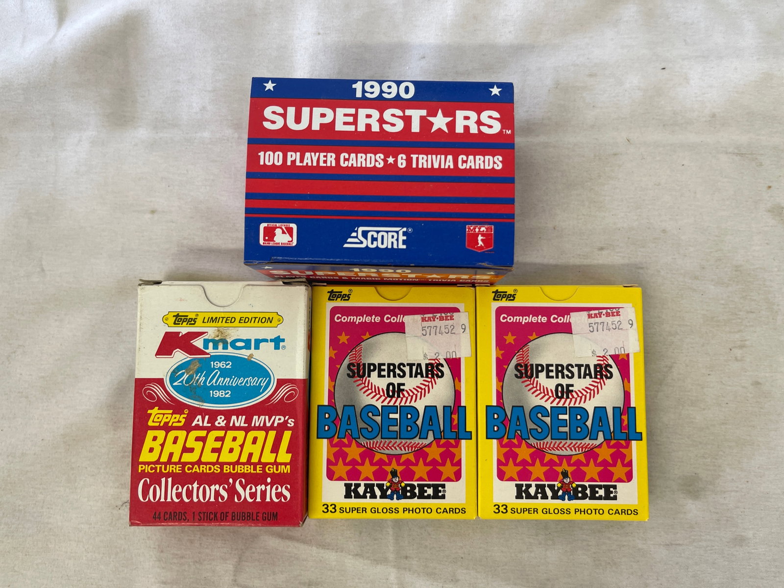 1980s-90s Baseball Card Sets: Score Superstars, Topps Kay-Bee & Kmart: 1980s-90s Baseball Card Sets: Score Superstars, Topps Kay-Bee & Kmart