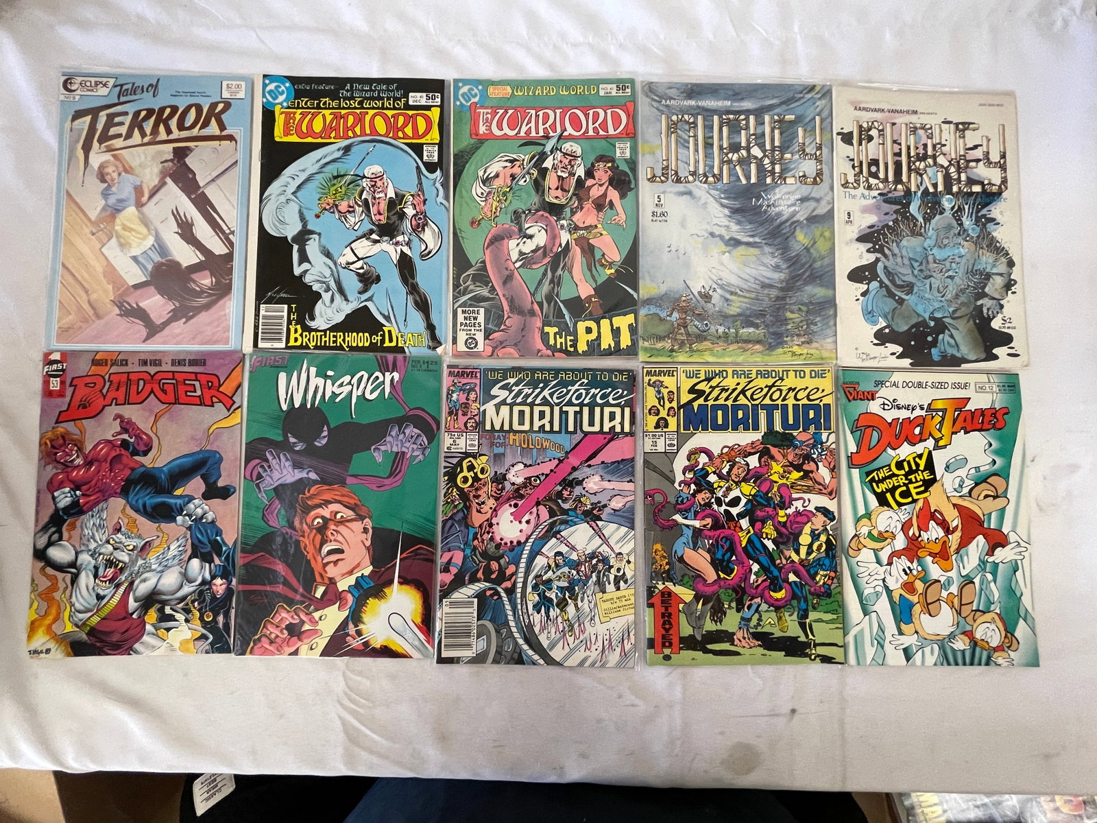 Vintage Comic Book Collection Lot: Vintage Comic Book Collection Lot