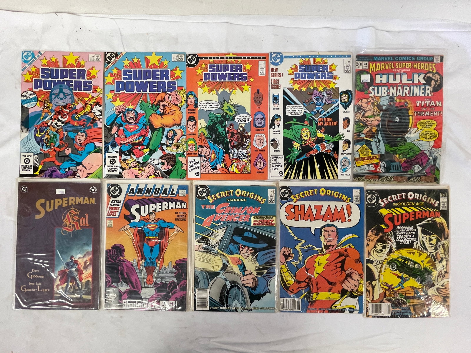 Vintage Comic Book Collection Lot: Vintage Comic Book Collection Lot