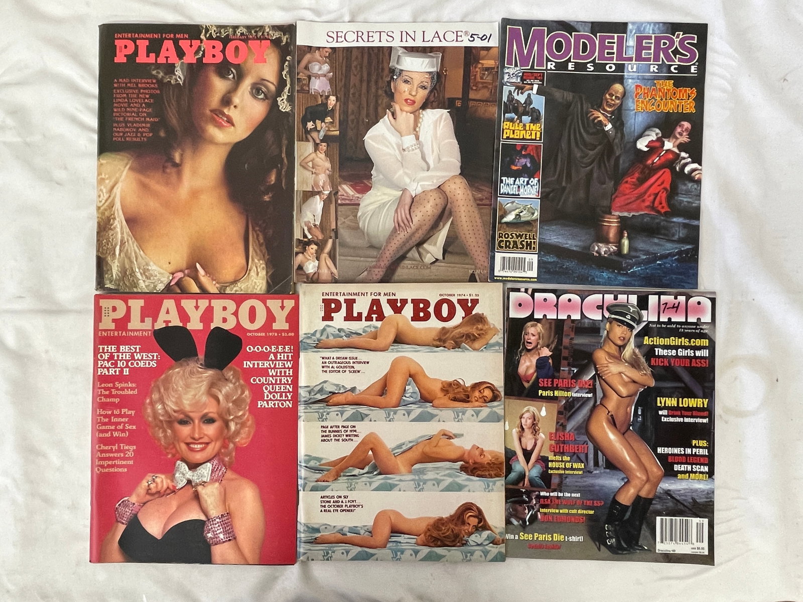 Vintage Adult Magazine Collection Lot