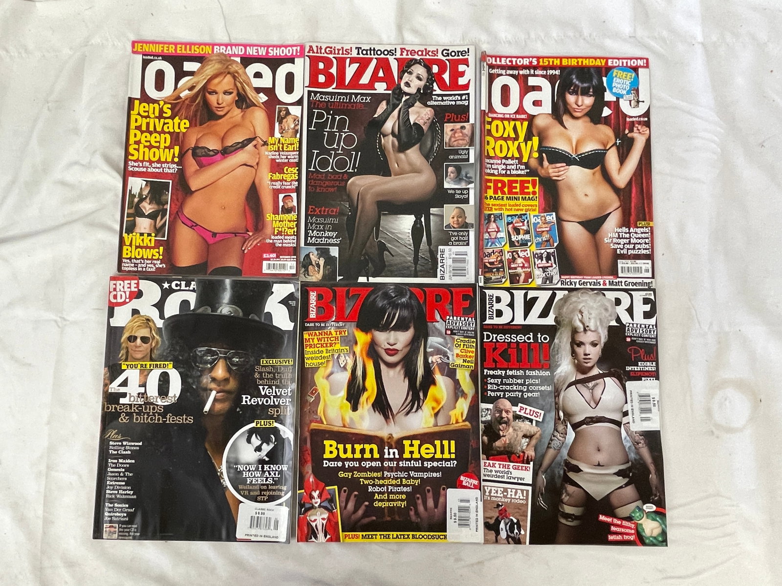 Vintage Adult Magazine Collection Lot (1 of 3)