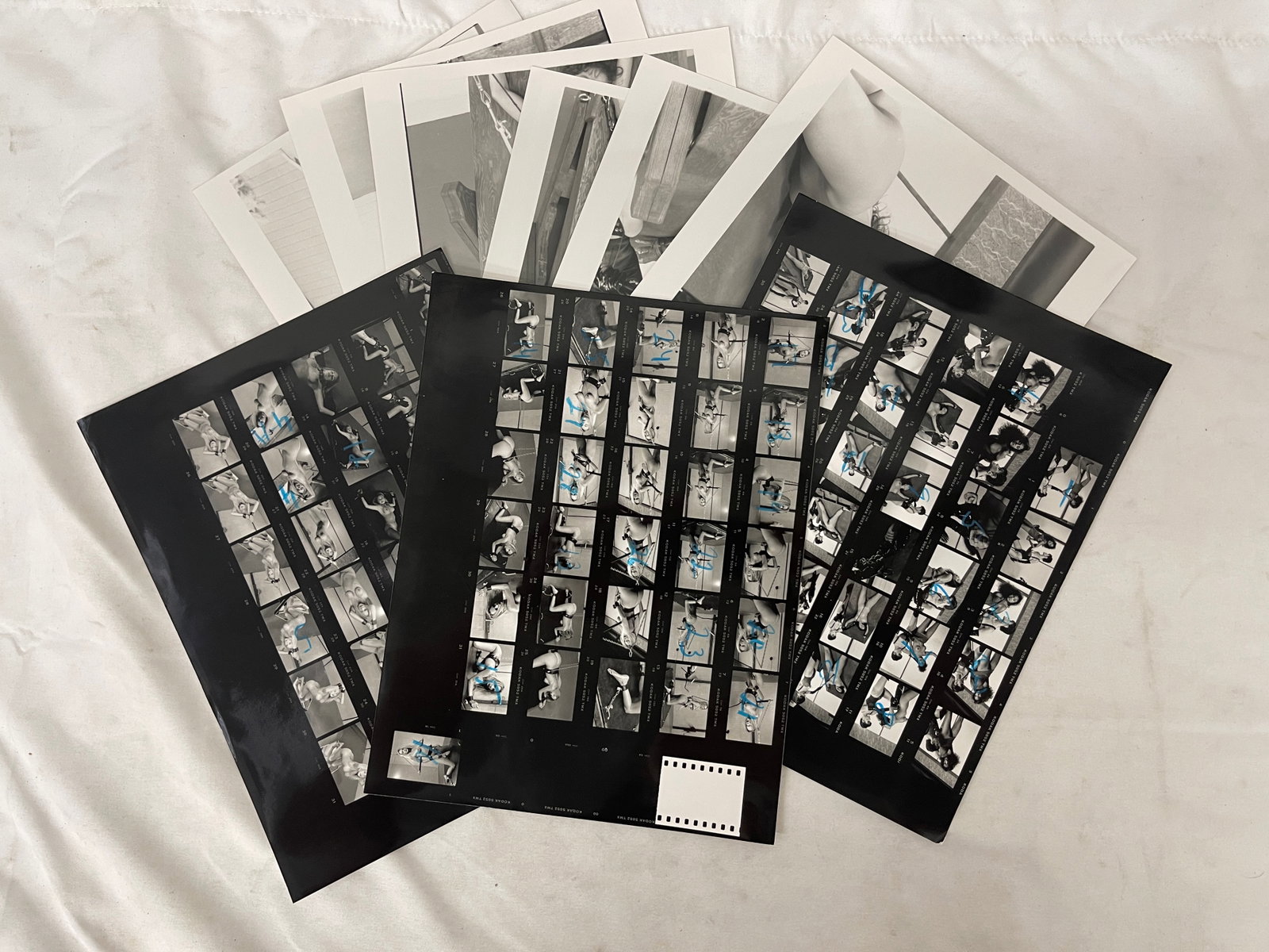 Vintage Black and White Erotic Photographs, Negatives, Slide and Contact Sheets