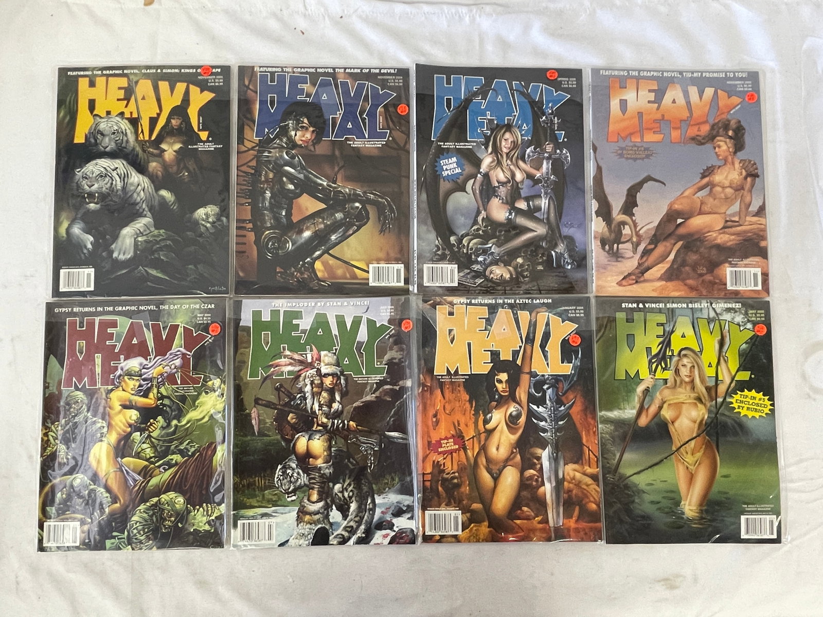 Vintage Heavy Metal Magazine Collection Lot (1 of 2)