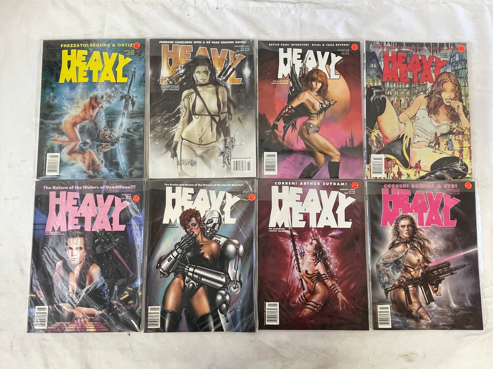 Vintage Heavy Metal Magazine Collection Lot (1 of 2)