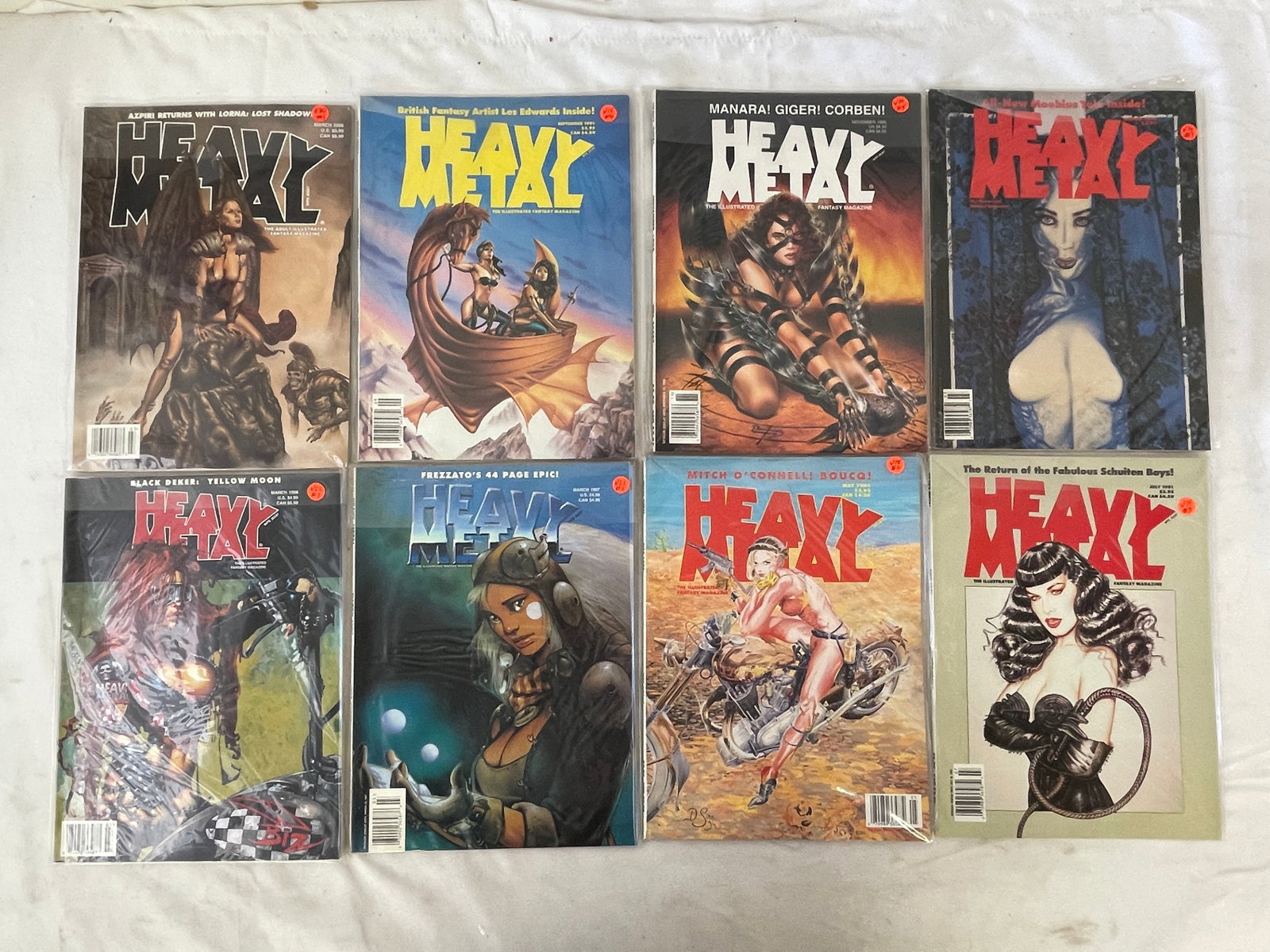 Vintage Heavy Metal Magazine Collection Lot (1 of 2)