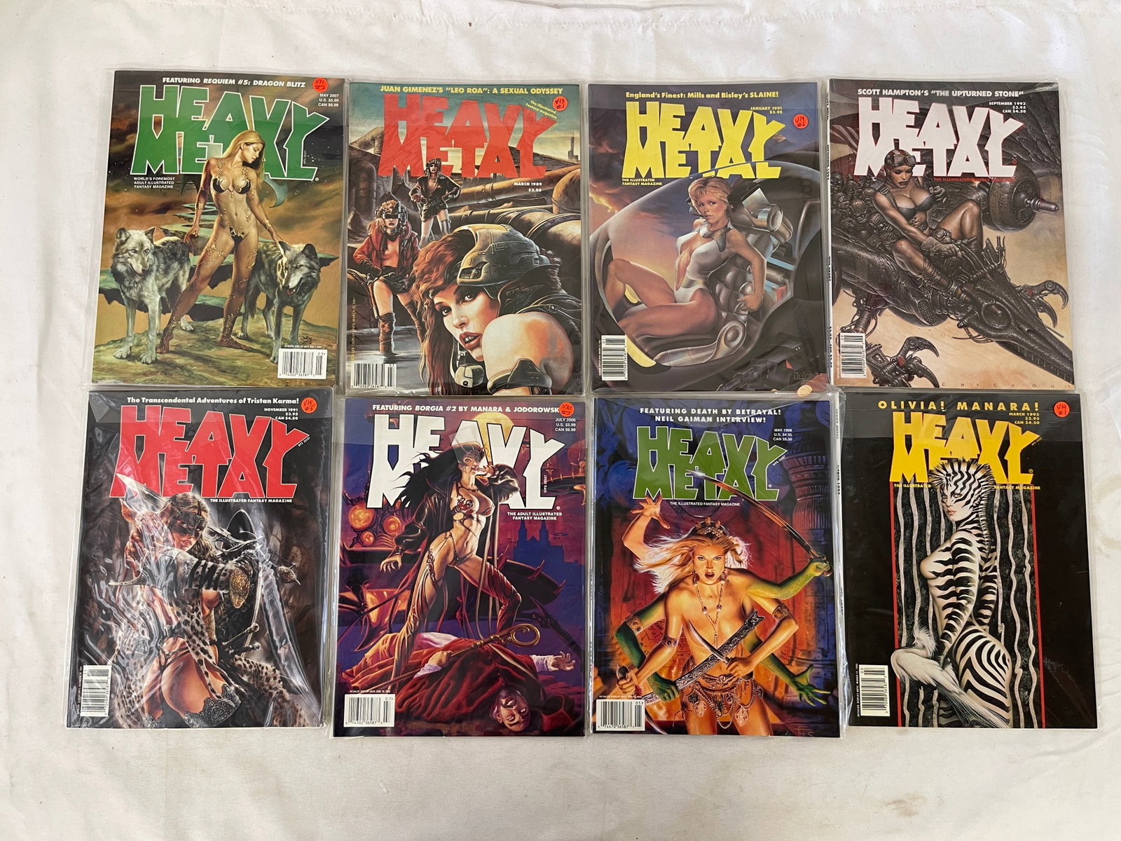 Vintage Heavy Metal Magazine Collection Lot (1 of 2)