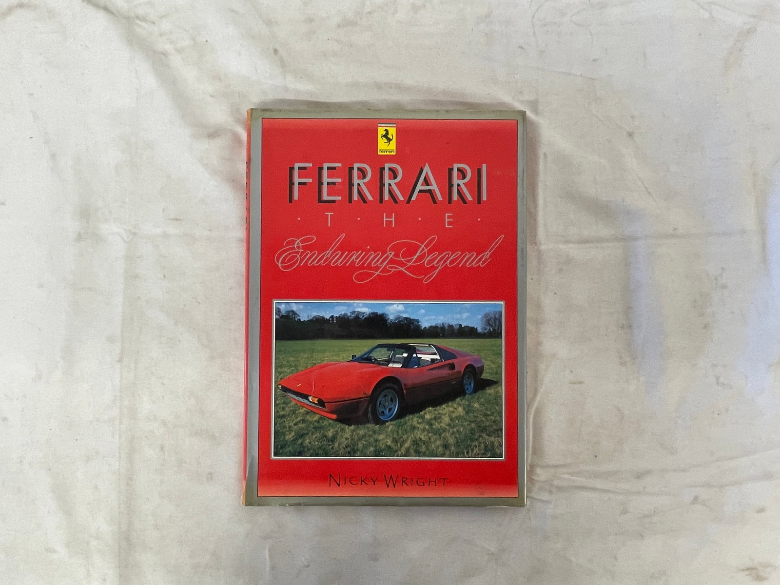 Ferrari The Enduring Legend Hardcover Book by Nicky Wright 1990 (1 of 3)