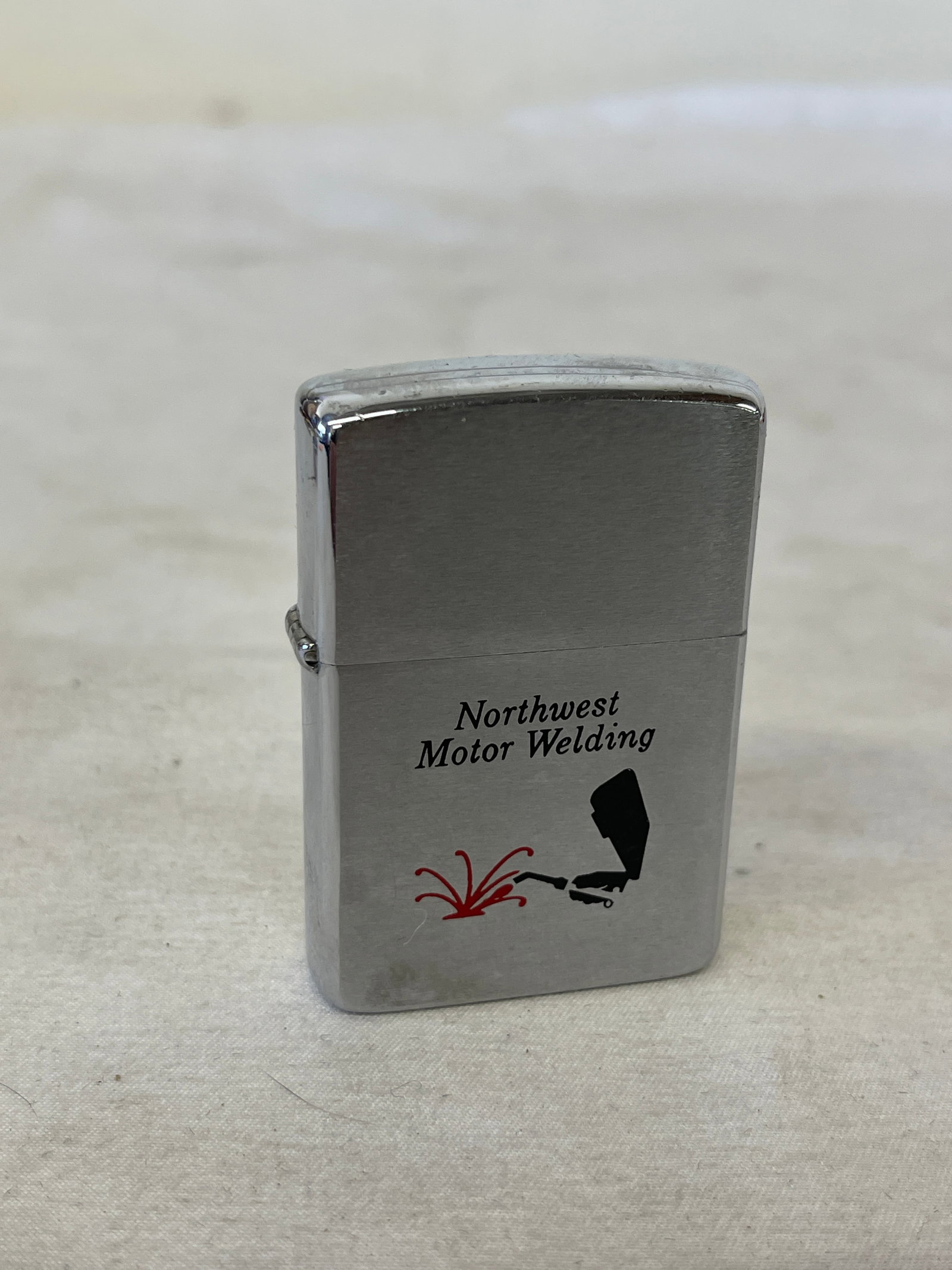 Northwest Motor Welding Zippo Lighter, Chrome, Bradford PA, Advertising (1 of 3)
