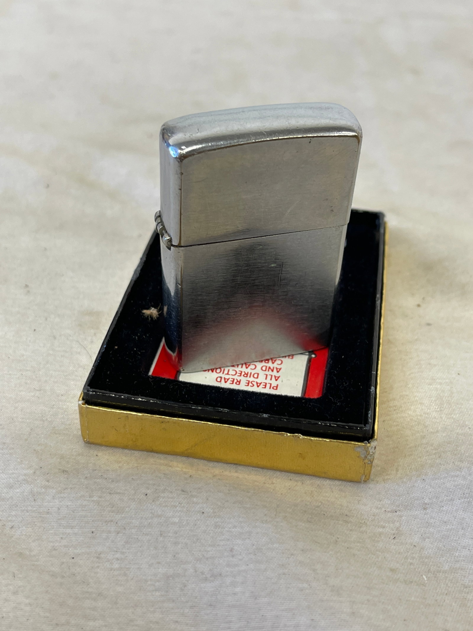 Zippo Wind-Proof Lighter 50th Anniversary Commemorative 1932-1982 Bradford PA (1 of 3)