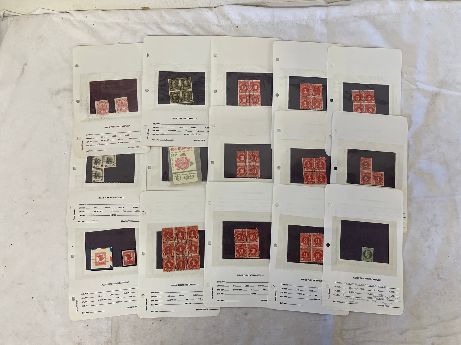 Vintage Stamp Collection Lot (1 of 13)