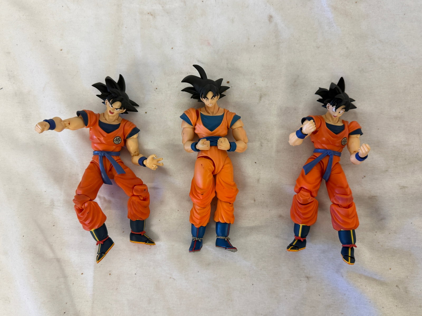 Son Goku Dragon Ball Z S.H. Figuarts Action Figures x3 Bandai Tamashii Nations (1 of 5)