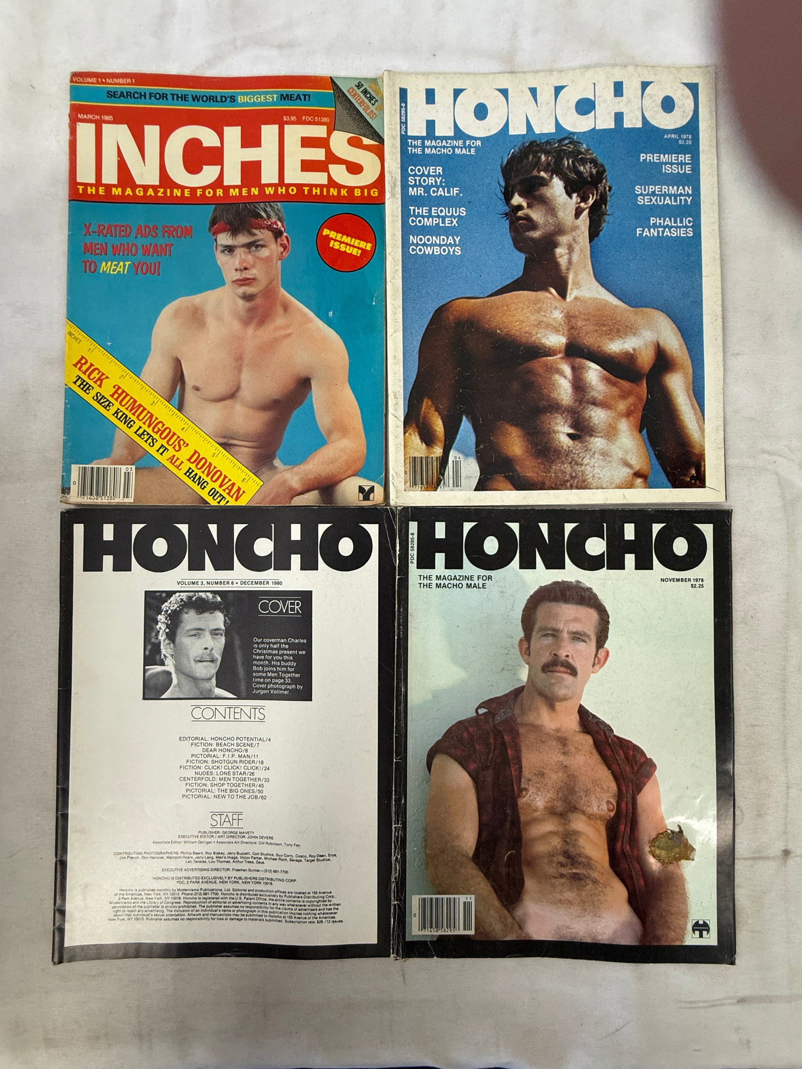 Vintage Adult Male Magazine Collection Lot: Vintage Adult Male Magazine Collection Lot