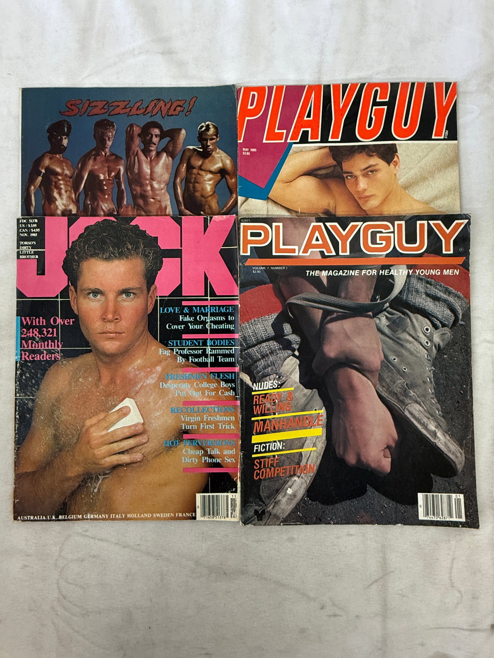 Vintage Adult Male Magazine Collection Lot: Vintage Adult Male Magazine Collection Lot