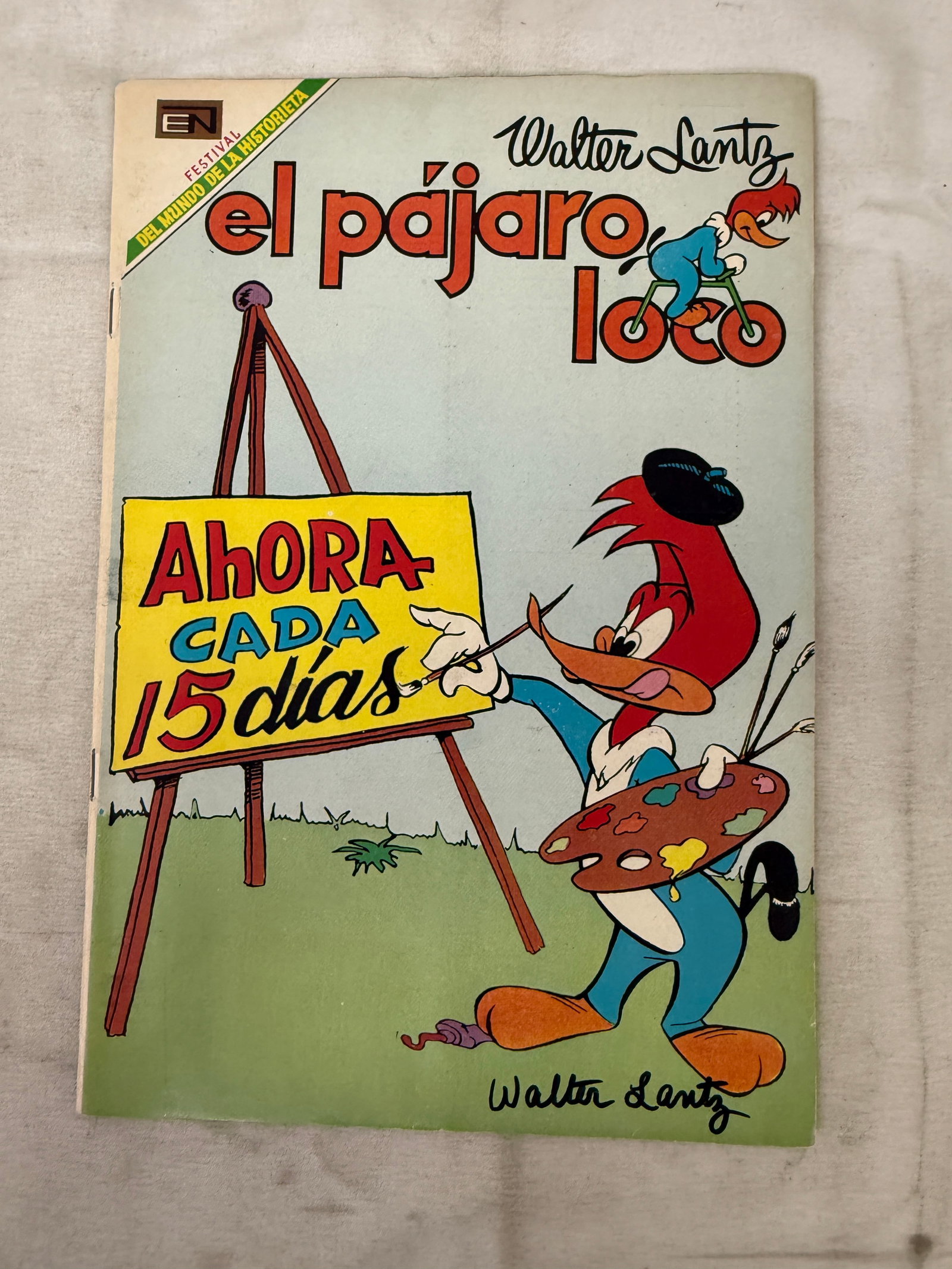 Woody Woodpecker El Pajaro Loco Walter Lantz Novaro Mexican Comic #317 1969 (1 of 4)