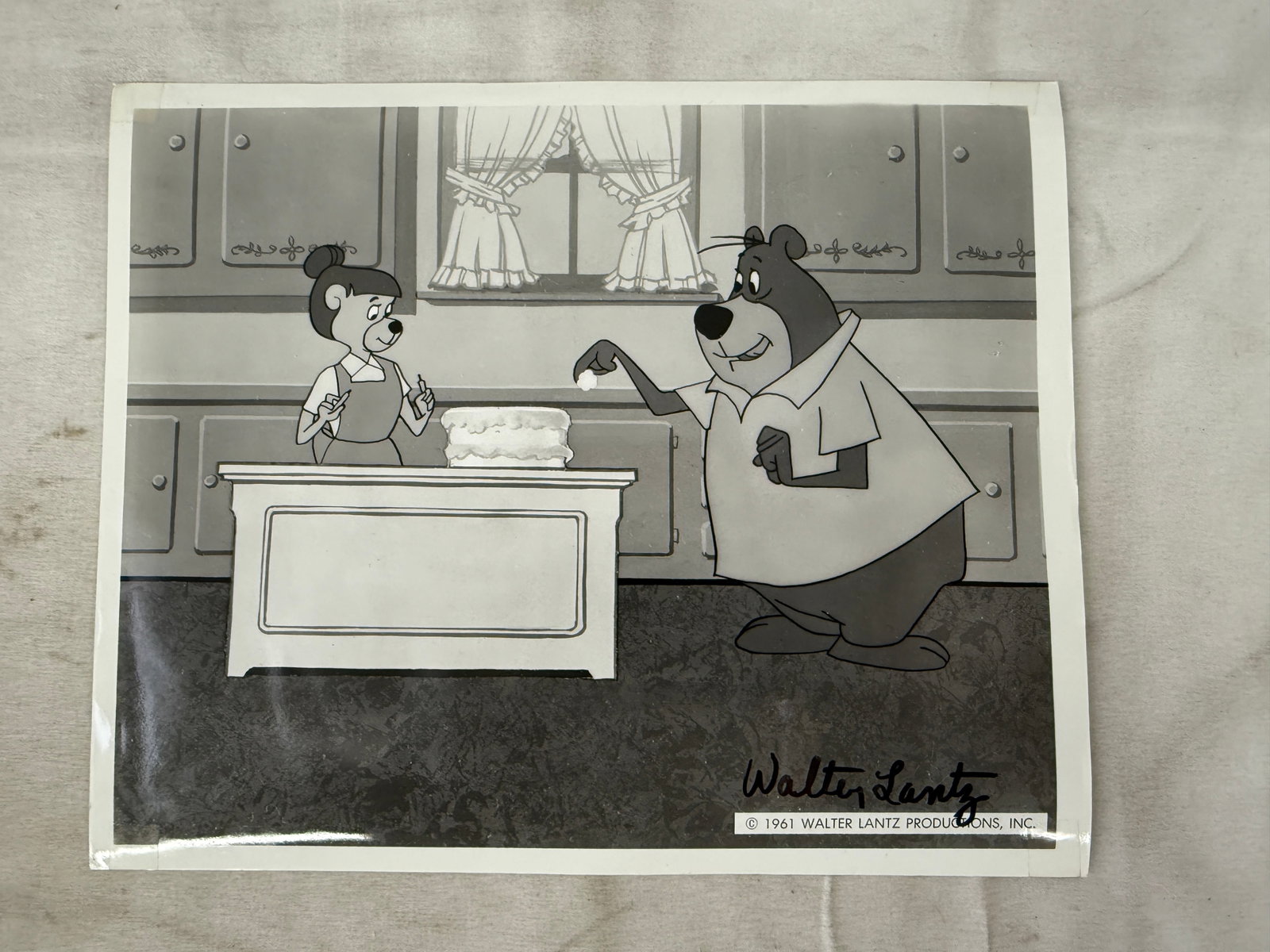 Walter Lantz Productions 1961 Signed Promotional Photo Print 10x8 in. (1 of 4)