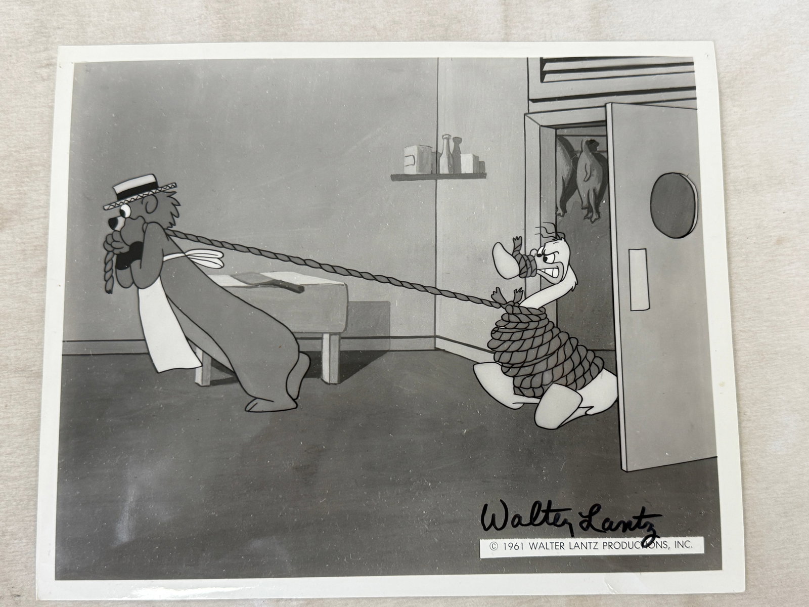 Walter Lantz Productions 1961 Signed Promotional Still Photo 10x8 Cartoon (1 of 4)