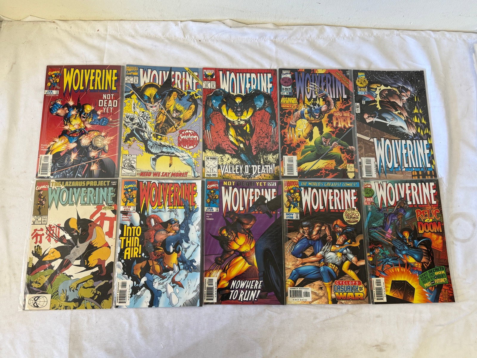 Vintage Comic Book Collection Lot: Vintage Comic Book Collection Lot