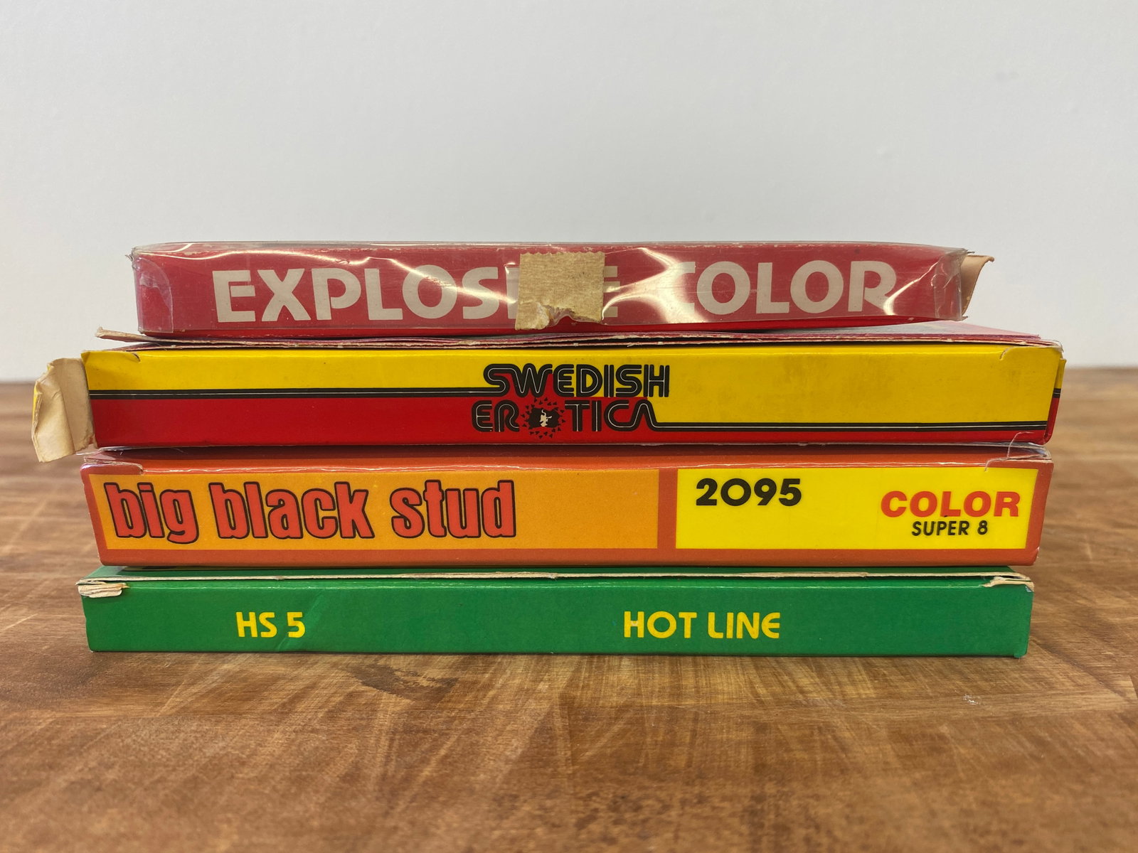 Vintage Erotic Video Tape Reel Collection Lot: Vintage Erotic Video Tape Reel Collection Lot