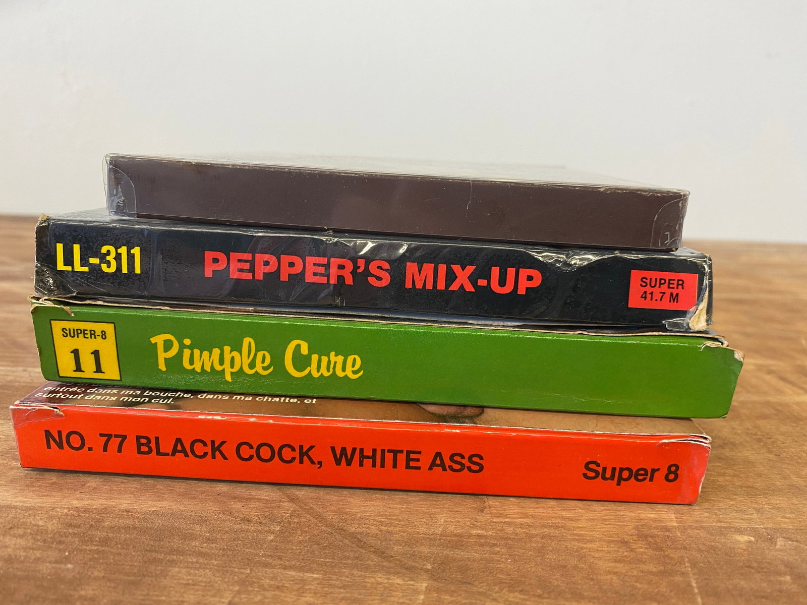 Vintage Erotic Video Tape Reel Collection Lot: Vintage Erotic Video Tape Reel Collection Lot