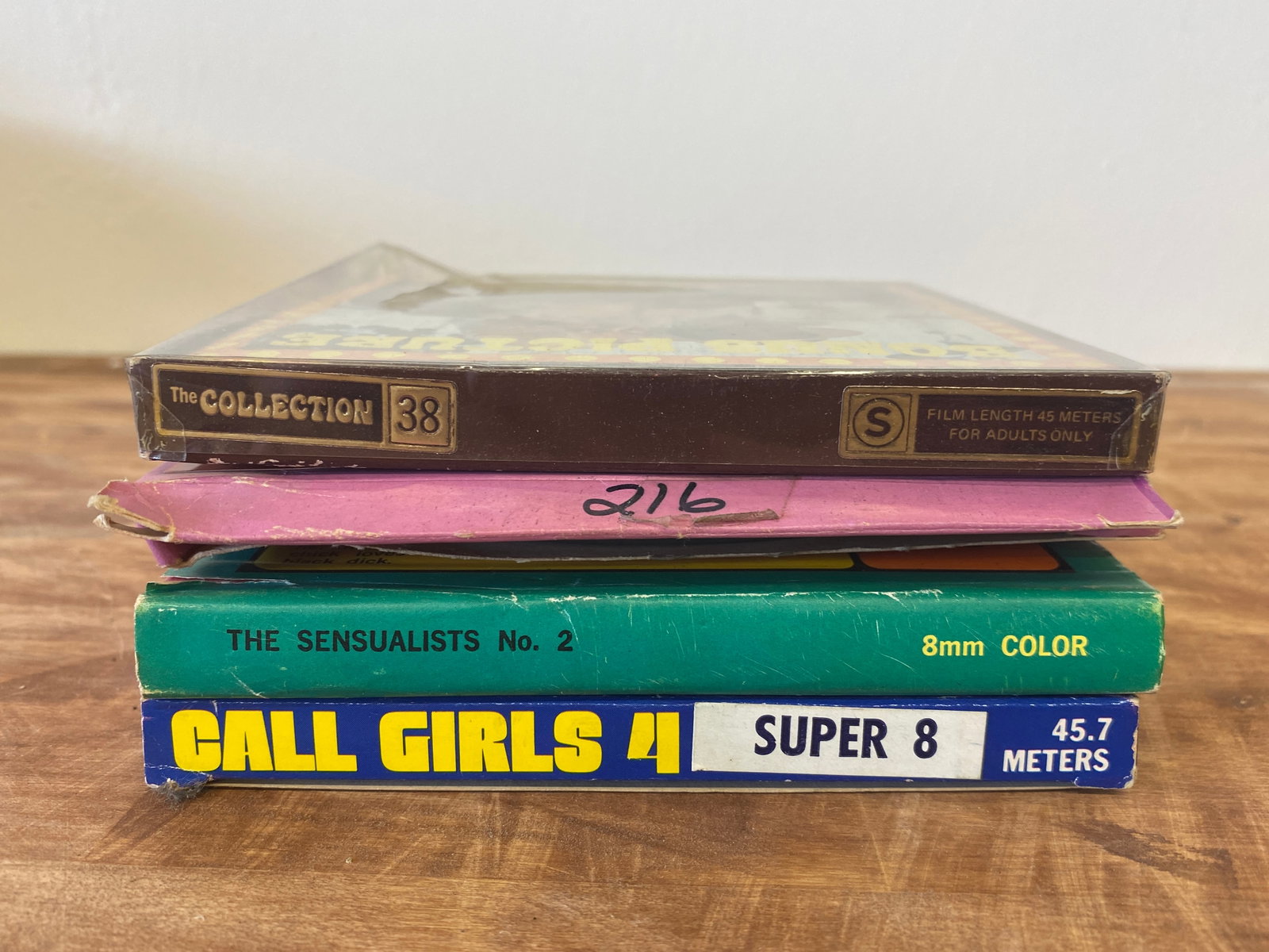 Vintage Erotic Video Tape Reel Collection Lot (1 of 3)