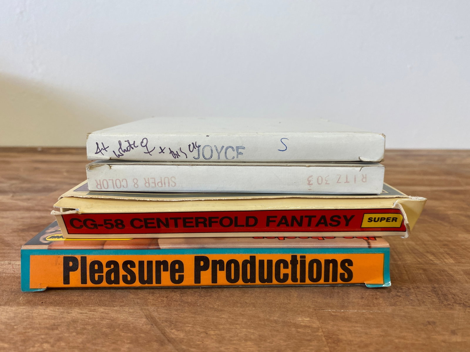 Vintage Erotic Video Tape Reel Collection Lot: Vintage Erotic Video Tape Reel Collection Lot