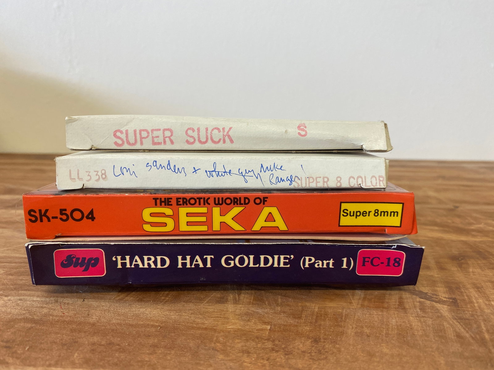 Vintage Erotic Video Tape Reel Collection Lot (1 of 3)