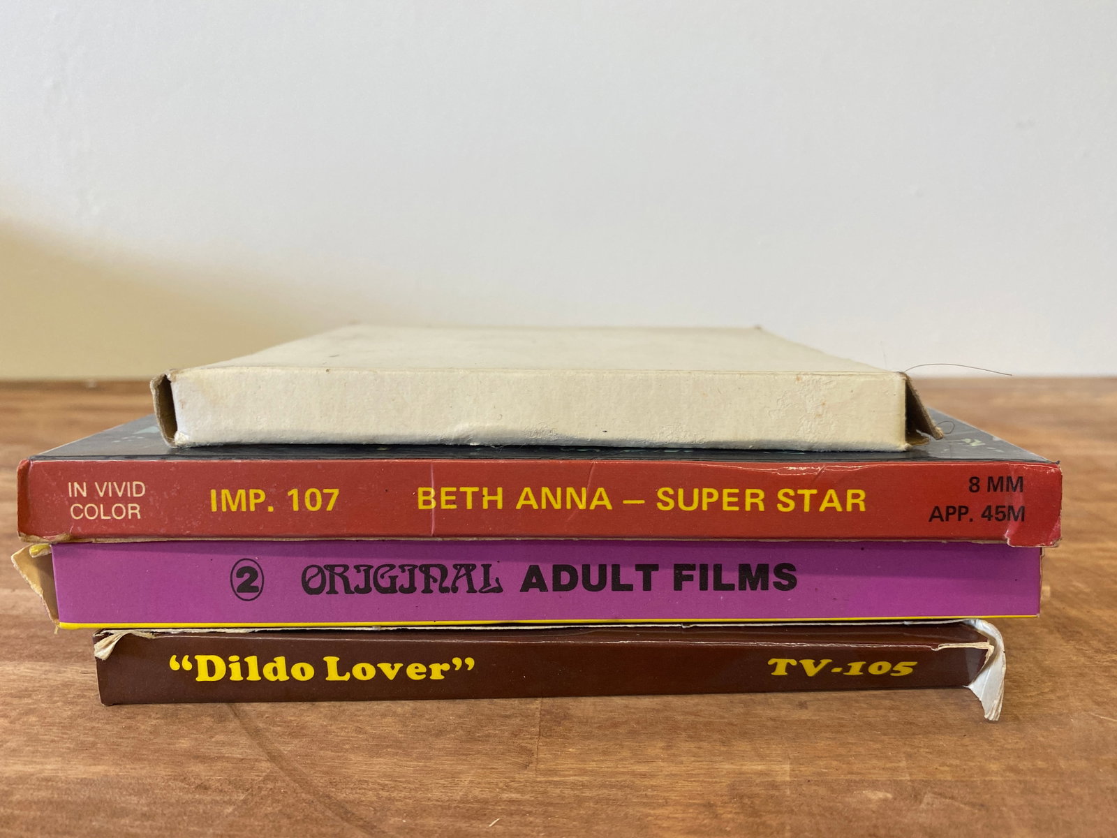 Vintage Erotic Video Tape Reel Collection Lot (1 of 3)