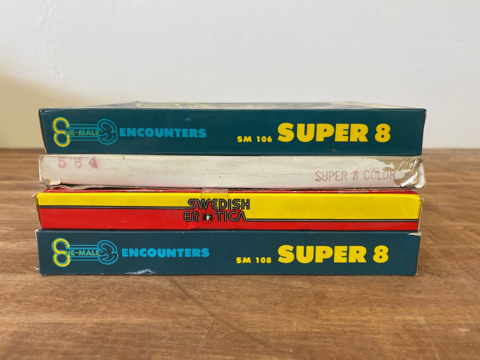 Vintage Erotic Video Tape Reel Collection Lot: Vintage Erotic Video Tape Reel Collection Lot
