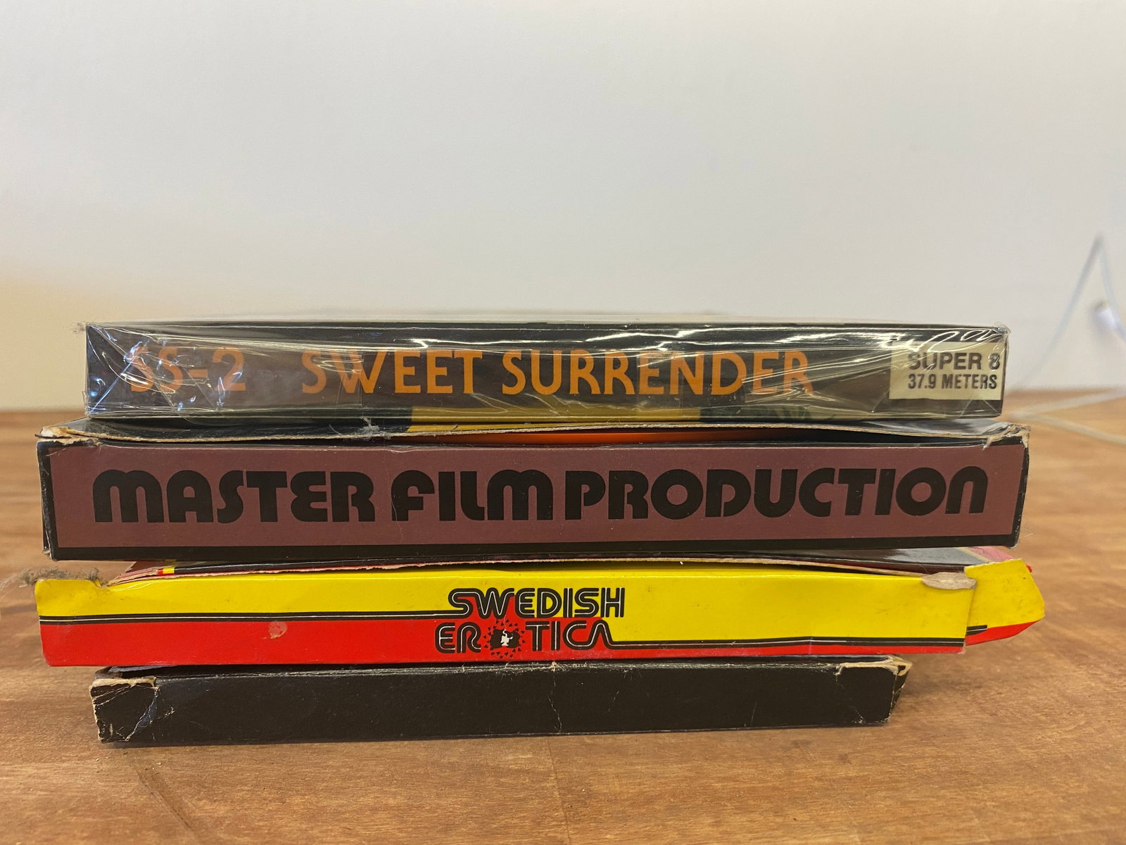 Vintage Erotic Video Tape Reel Collection Lot: Vintage Erotic Video Tape Reel Collection Lot