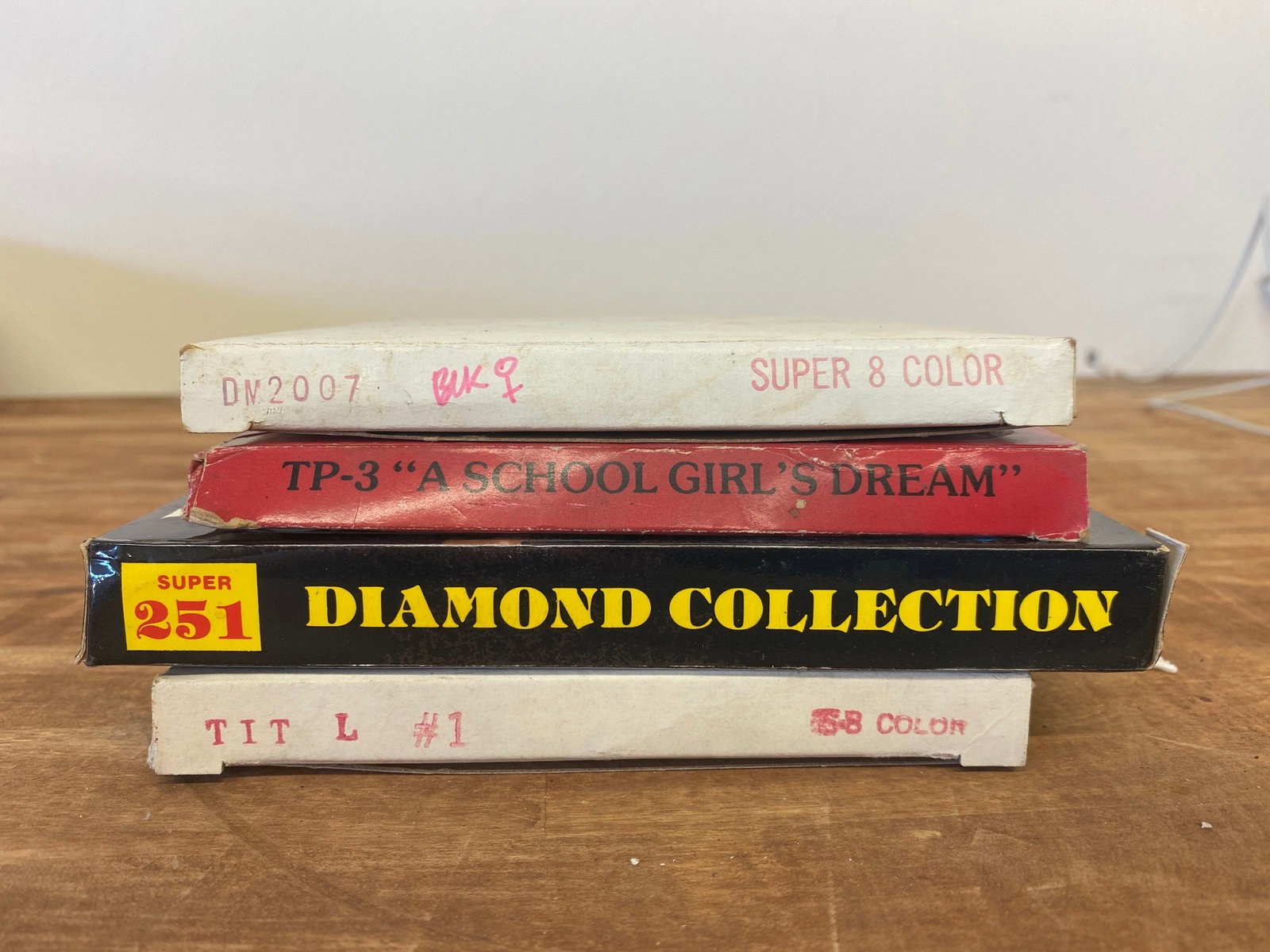 Vintage Erotic Video Tape Reel Collection Lot (1 of 3)