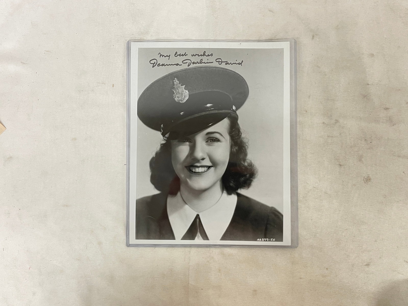Deanna Durbin David Signed Black & White Studio Publicity Photo 8x10 (1 of 5)