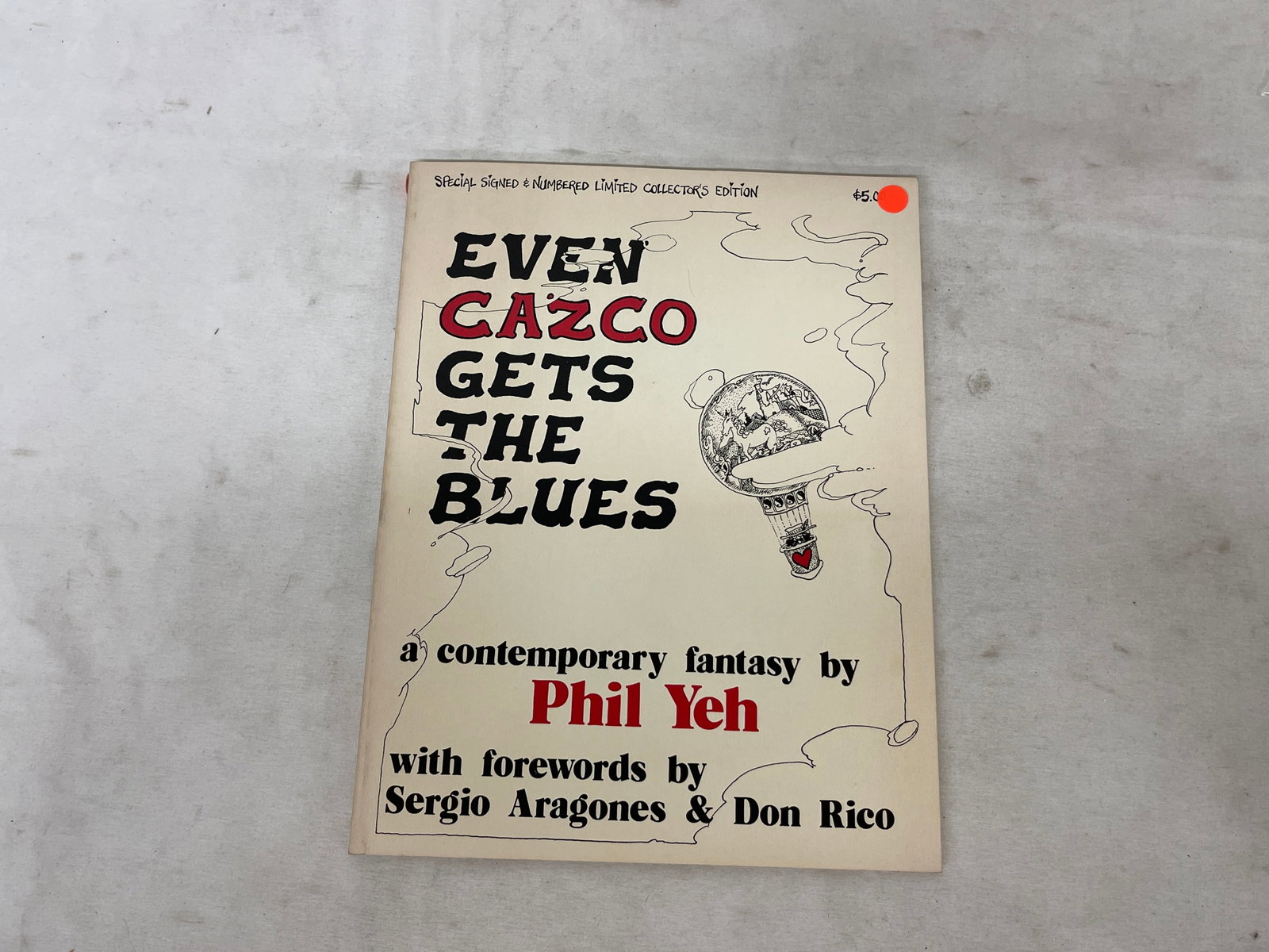 Even Cazco Gets The Blues Phil Yeh Signed Numbered Limited Edition 1977: Even Cazco Gets The Blues Phil Yeh Signed Numbered Limited Edition 1977