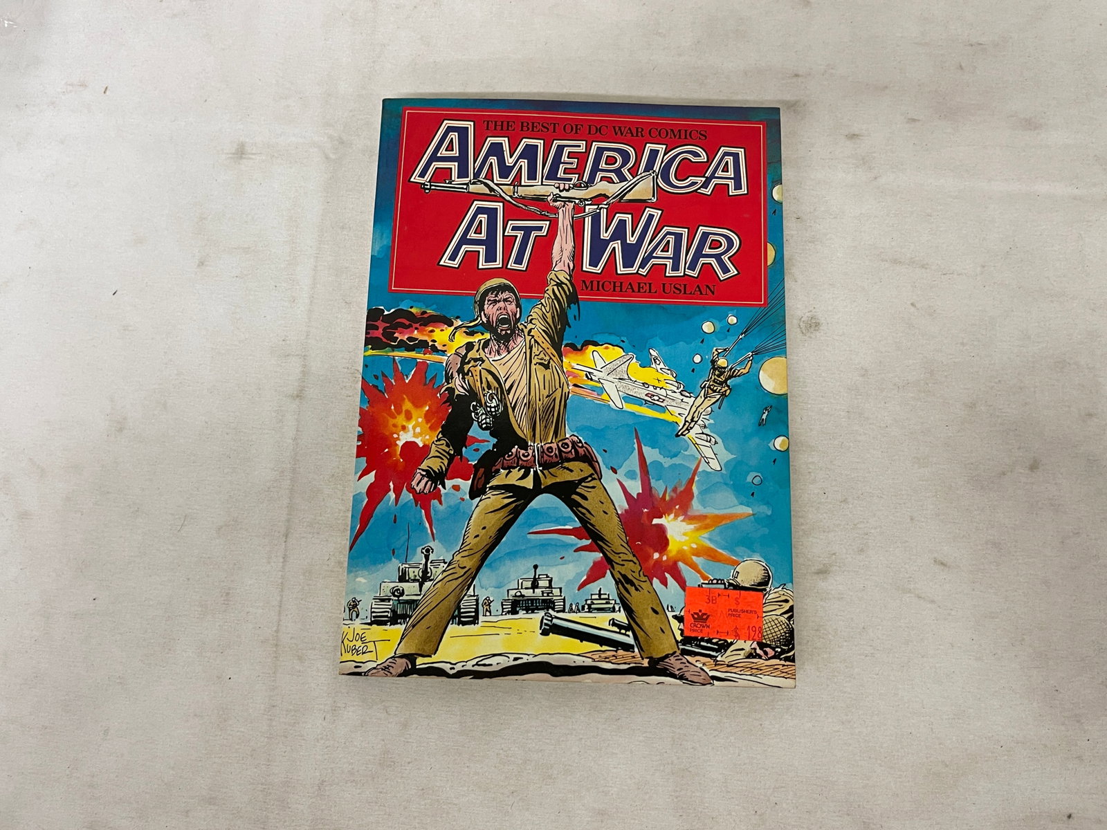 America At War Best of DC War Comics Michael Uslan 1979 Fireside Paperback (1 of 4)