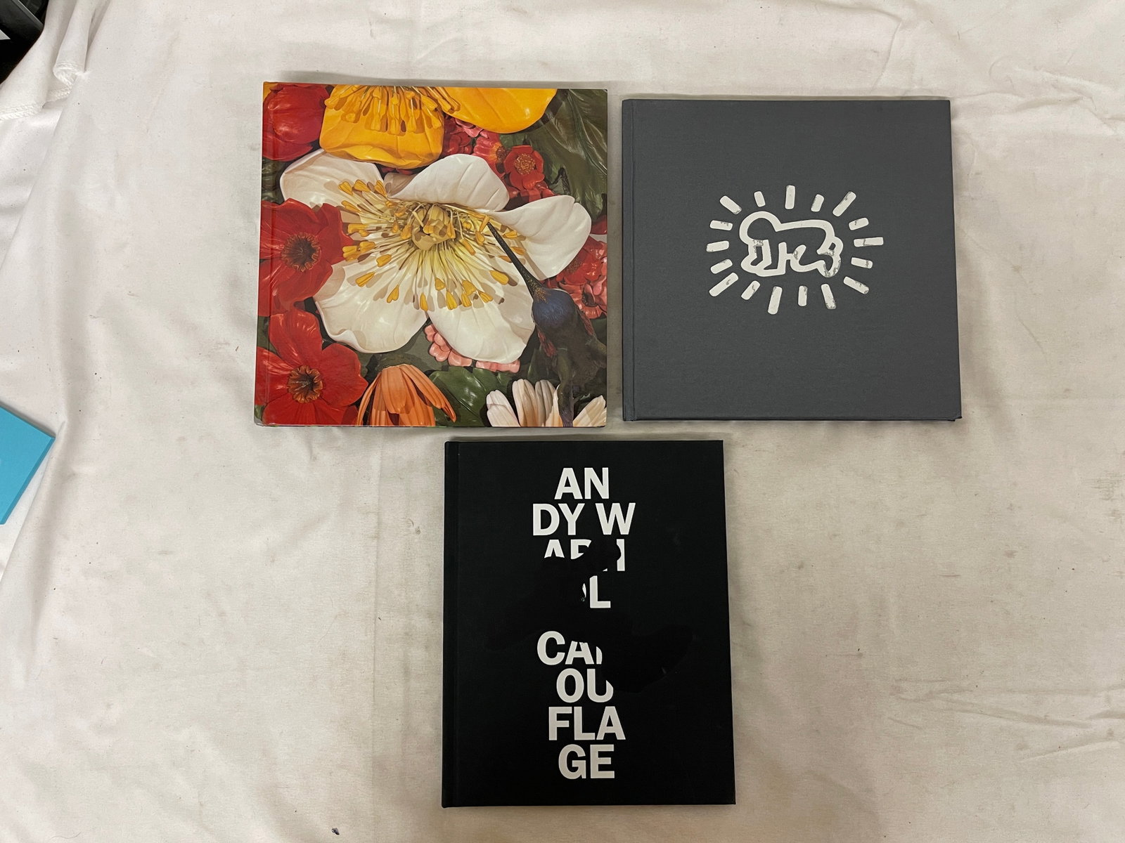 Collection of 3 Art Exhibition Catalogs: Keith Haring, Andy Warhol, Jeff Koons (1 of 6)