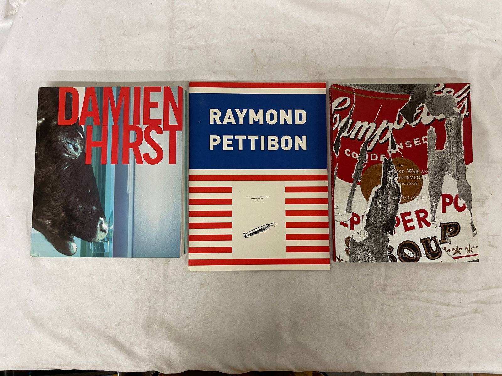 Contemporary Art Books: Damien Hirst, Raymond Pettibon CFA Berlin, Christie's Auction Catalogs (1 of 6)