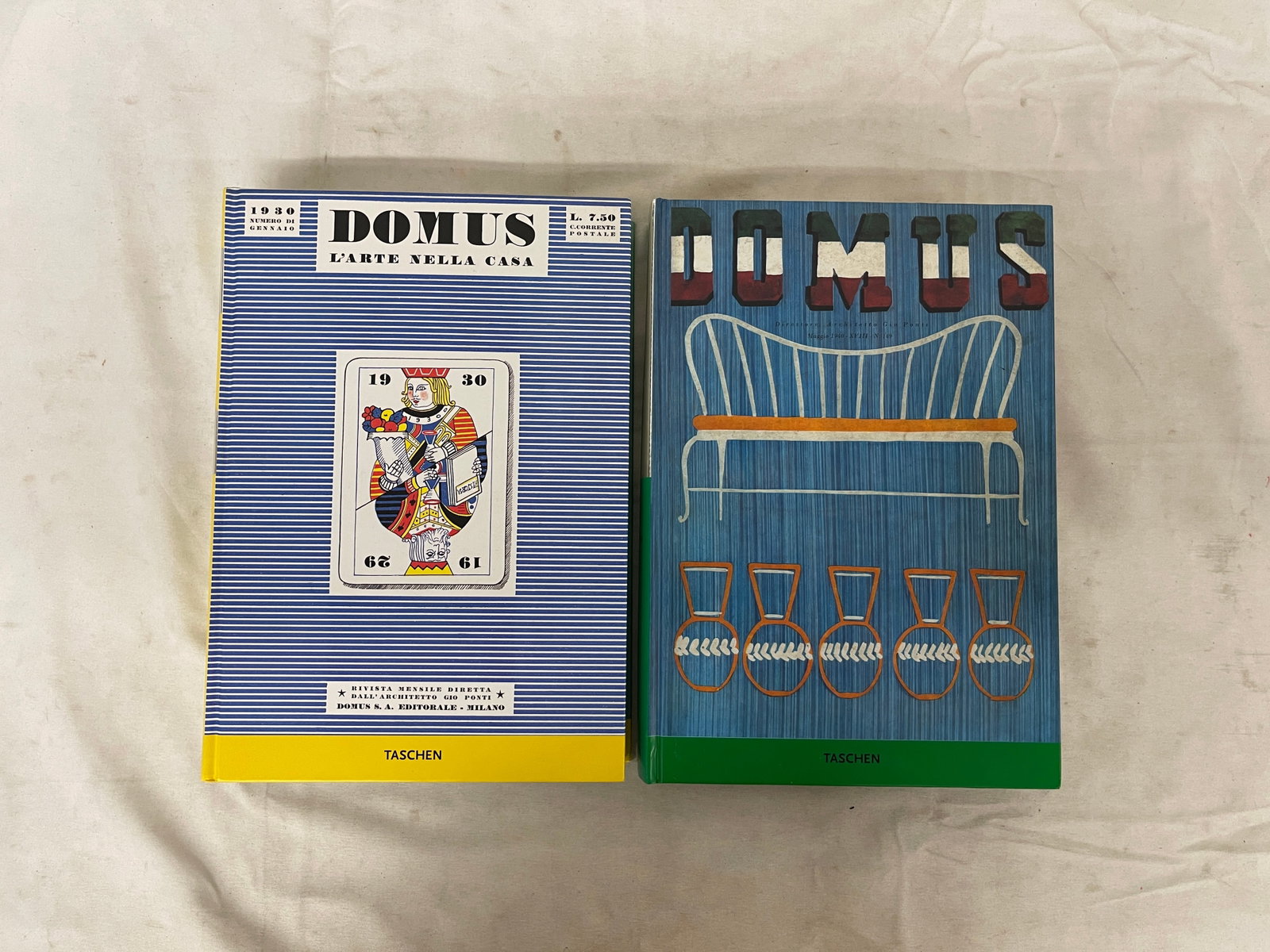 Domus Magazine Taschen Reprint Books Vol I 1928-1939 & Vol II 1940s Set of 2 (1 of 4)