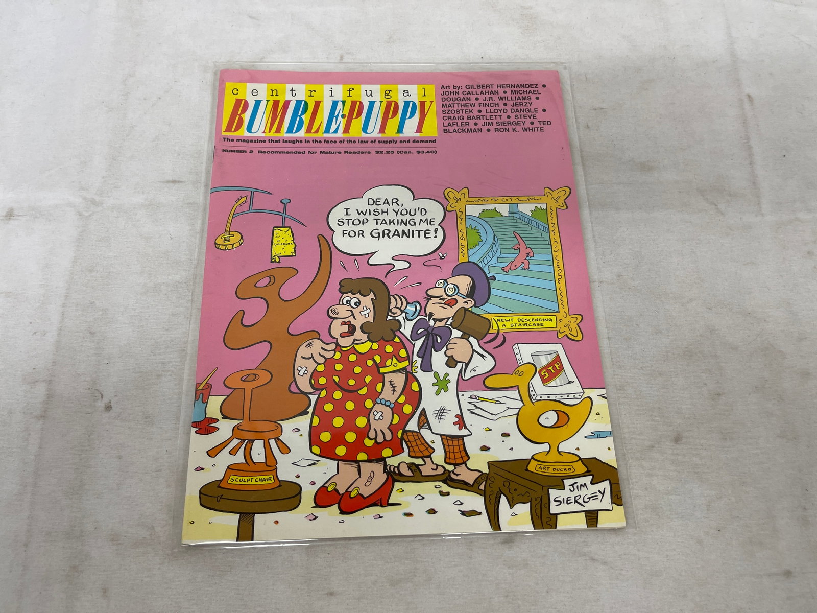 Centrifugal Bumble-Puppy #2 Underground Comic Magazine Fantagraphics 1987 (1 of 2)