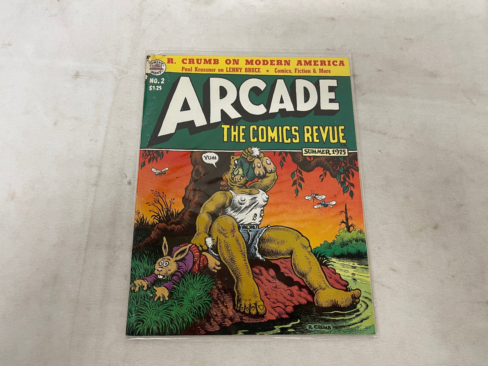 Arcade The Comics Revue No. 2 Summer 1975 R. Crumb Art Spiegelman Underground (1 of 2)