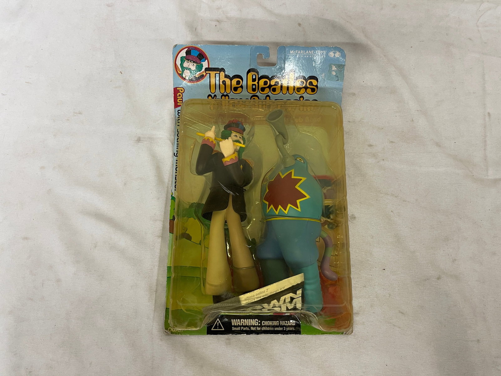 McFarlane Toys Beatles Yellow Submarine Paul with Sucking Monster Action Figure: McFarlane Toys Beatles Yellow Submarine Paul with Sucking Monster Action Figure